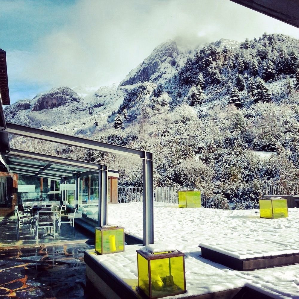 Hotel Santa Cristina Petit Spa Canfranc Eksteriør bilde
